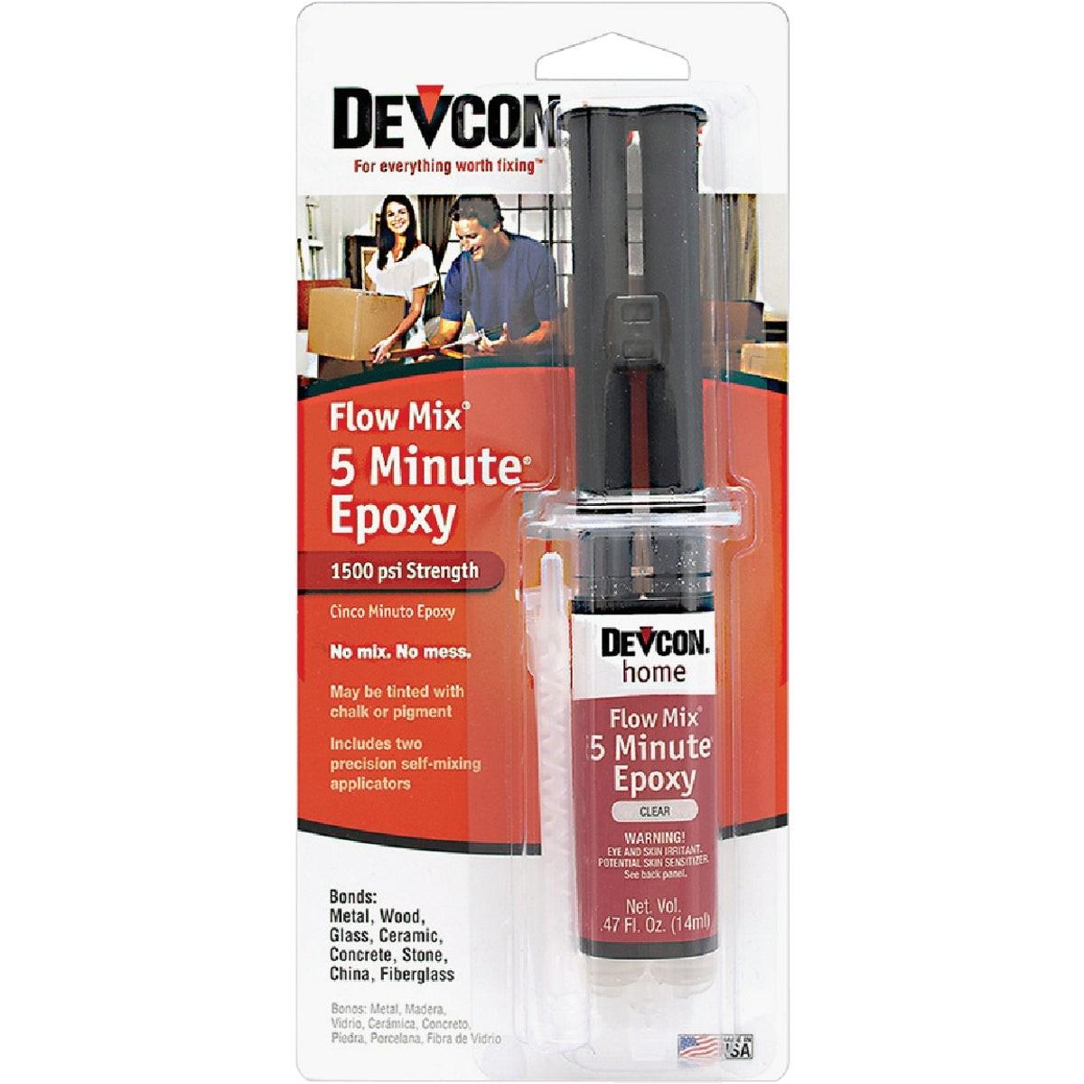 DEVCON Devcon 20445 5 Minute Epoxy 0.5 Oz Syringe Applicator