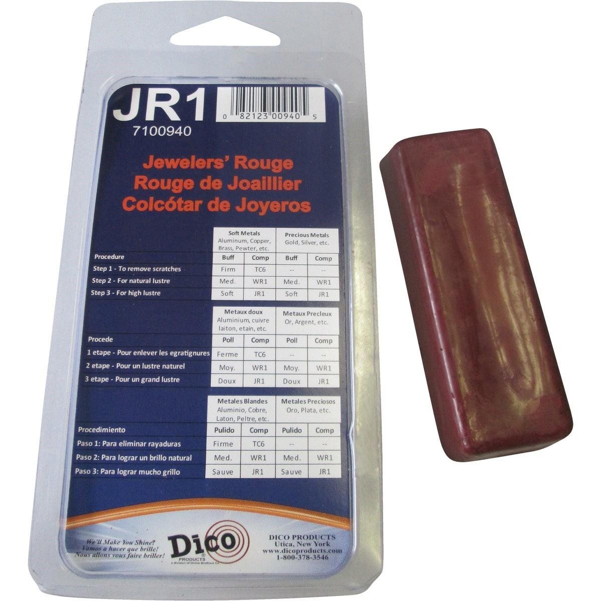 DICO PRODUCTS Dico Products 7100940 Jewelers Rouge Buffing Compound