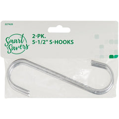 SMART SAVERS Honeywell 227420 Zinc Open S Hook 5.5 in 2-pack