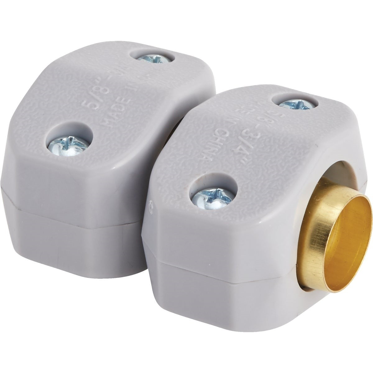 BEST GARDEN Honeywell 39020 Brass Hose Mender 5/8 or 3/4 Inch
