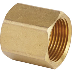 BEST GARDEN Honeywell 35014 Brass Non-swivel Hose Connector 3/4 in