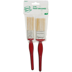 SMART SAVERS Honeywell 080026 Polyester Flat Paint Brush Set 2-pack