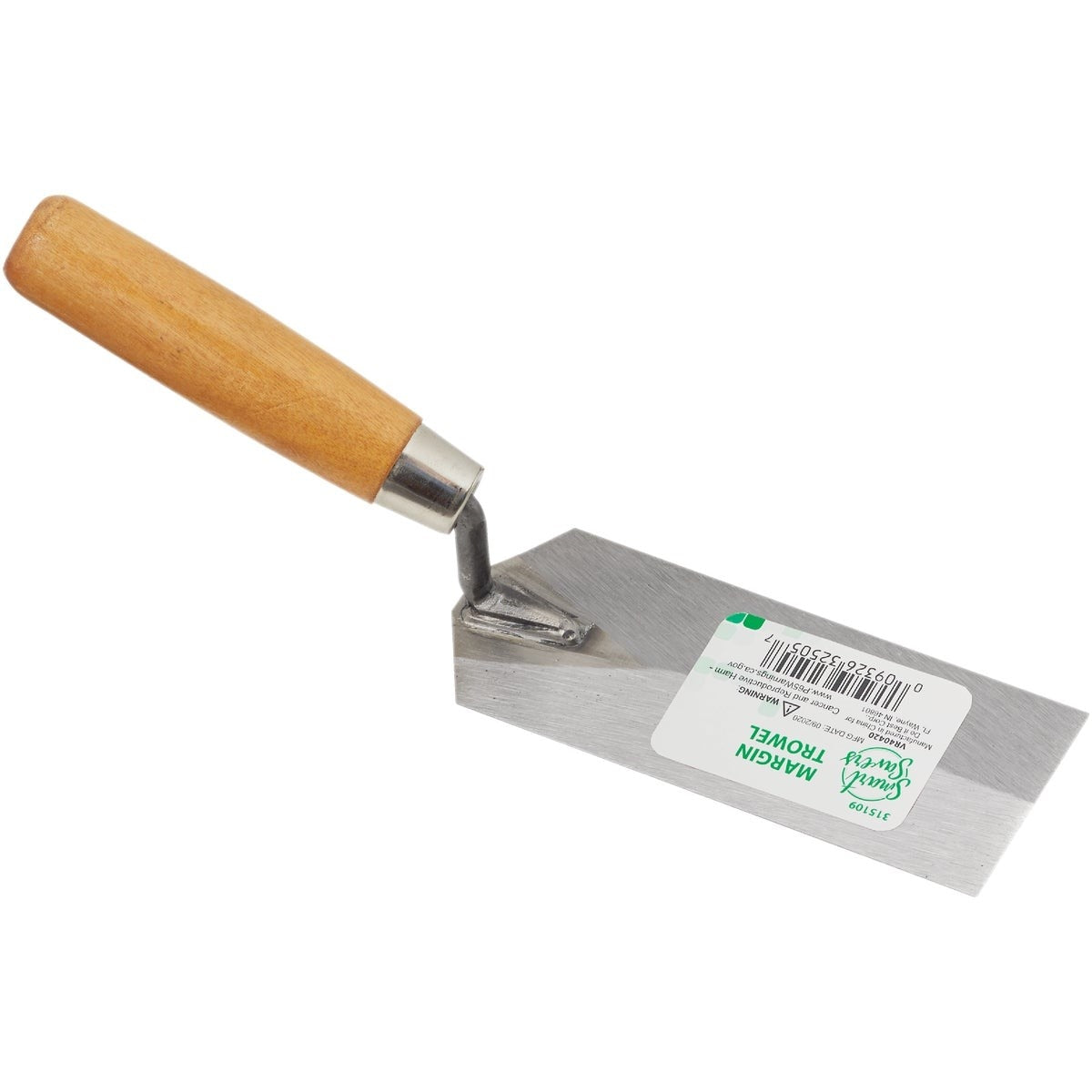 SMART SAVERS Honeywell 10251 Wood Margin Trowel 5x2 Inches