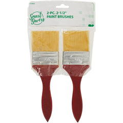 SMART SAVERS Honeywell 777933 Flat Trim Polyester Paint Brush 2.5 in 2 Pack