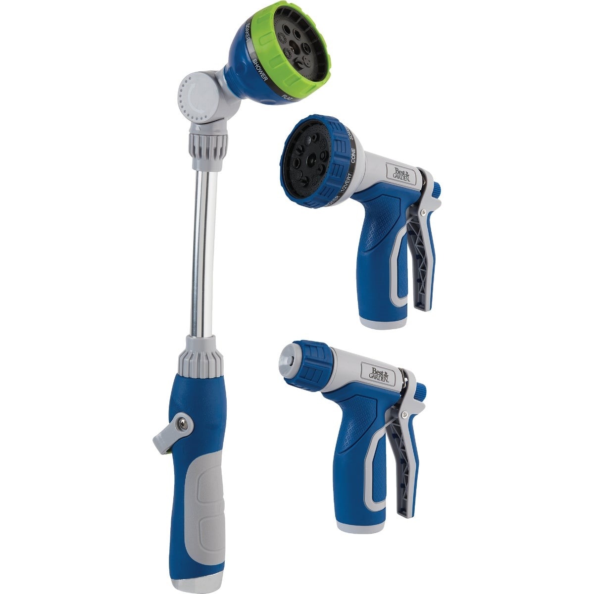 BEST GARDEN Honeywell 6290CB Garden Hose Nozzle Set 3-piece
