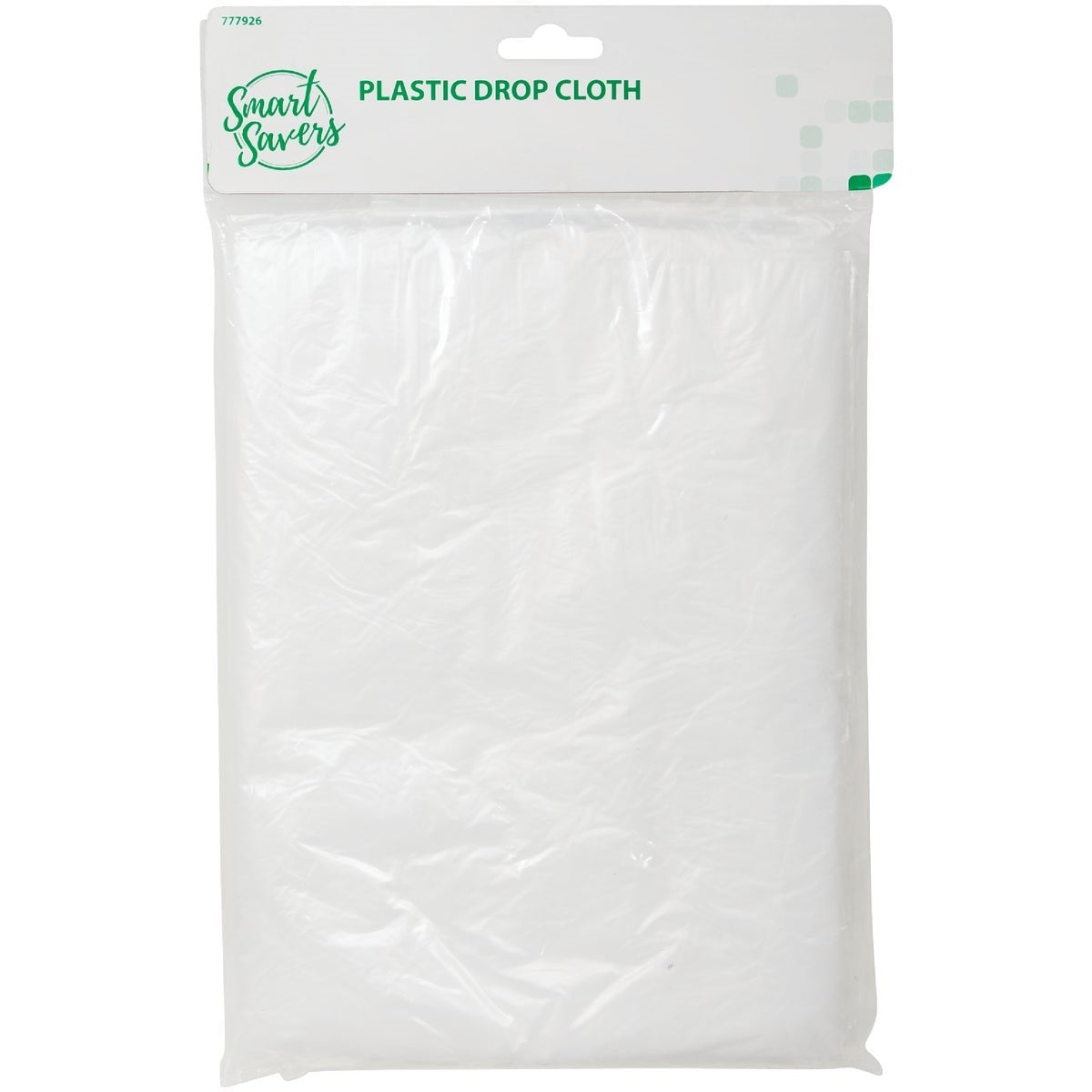 SMART SAVERS Honeywell 777926 Plastic Drop Cloth 9 X 12 Ft