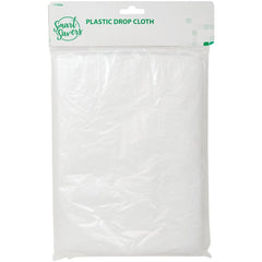 SMART SAVERS Honeywell 777926 Plastic Drop Cloth 9 X 12 Ft