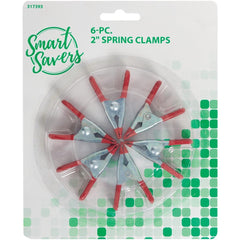 SMART SAVERS Honeywell AI003 Metal Spring Clamp Set 2 Inches 6-piece