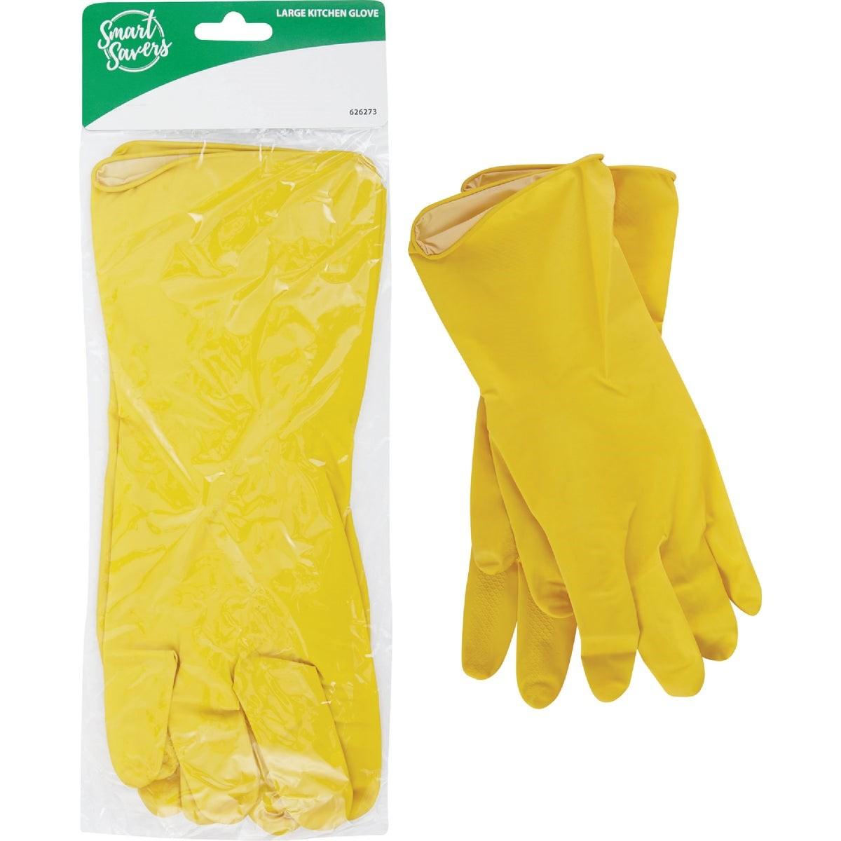 SMART SAVERS Honeywell 820453 Large Kitchen Rubber Gloves