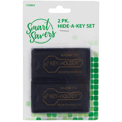 SMART SAVERS Honeywell A0634 Magnetic Hide-a-key Black 2-pack