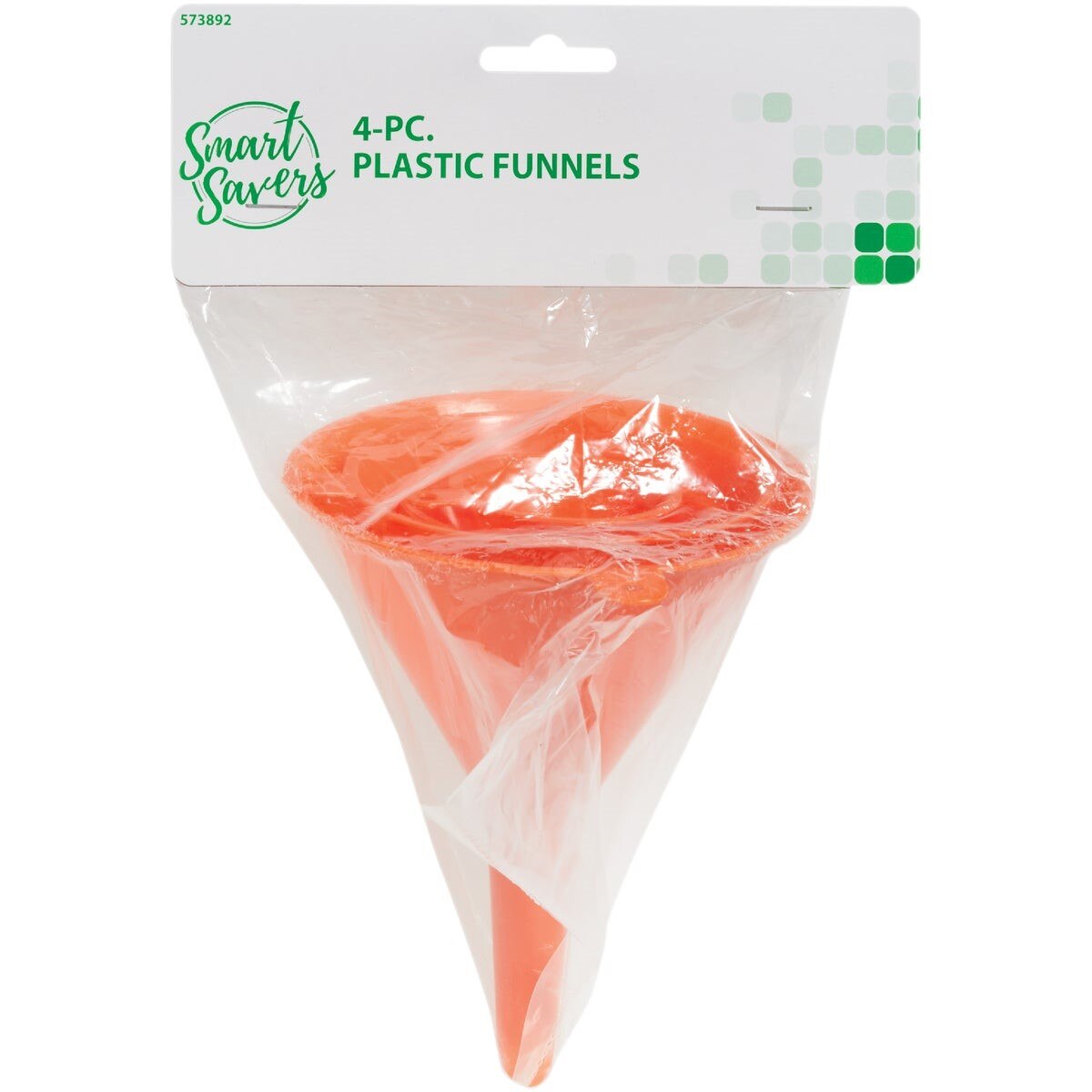 SMART SAVERS Honeywell GA037 Plastic Funnel Set 4 Piece
