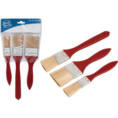 SMART SAVERS Honeywell CC101058 Polyester Flat Paint Brush Set 3 Pack