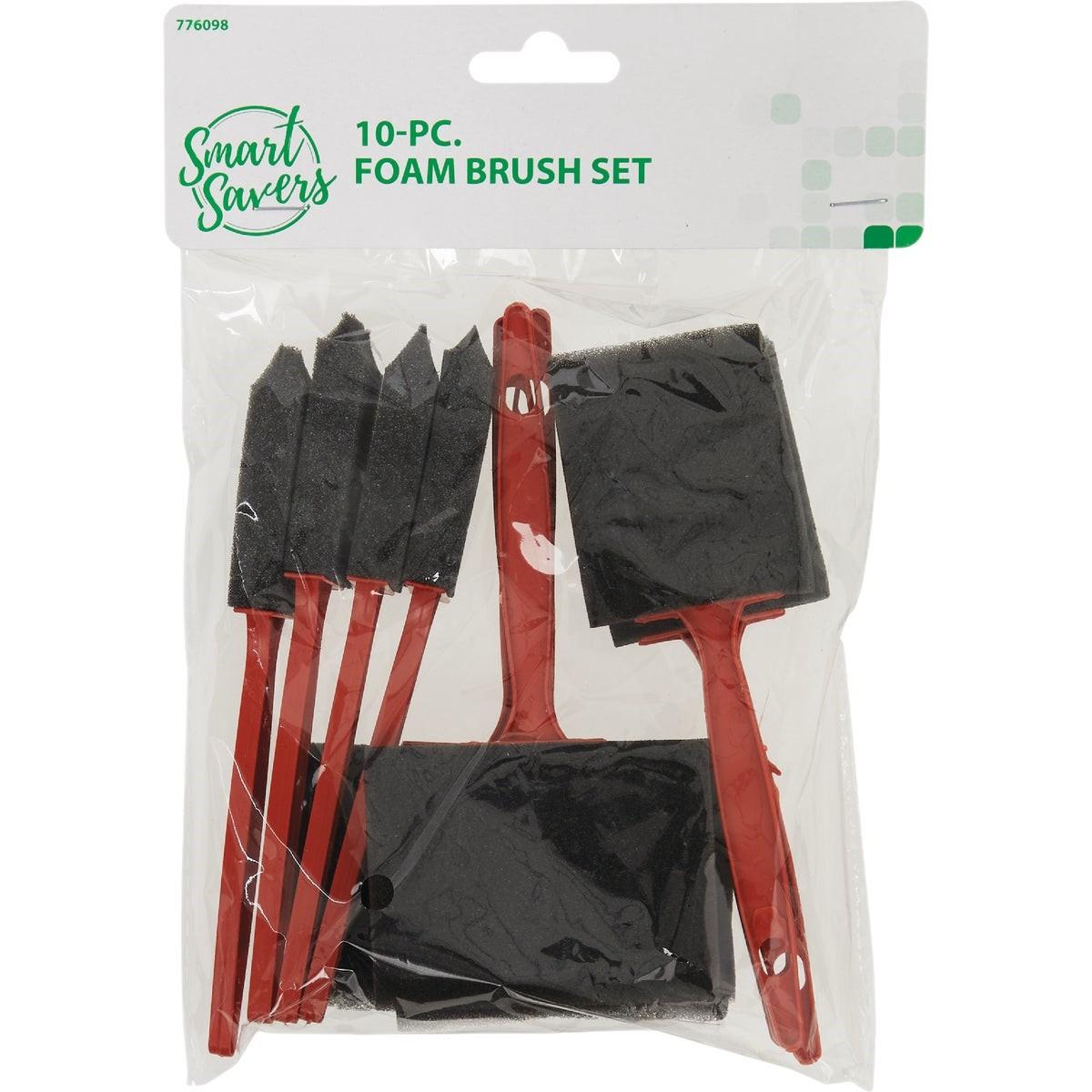 SMART SAVERS Honeywell CC101062 Foam Brush Set 10 Pieces
