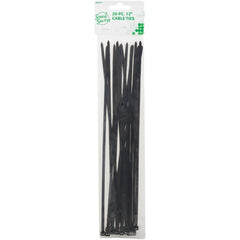 SMART SAVERS Honeywell BT1220(PBH) Black Nylon Cable Tie 20 Pack