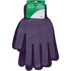 SMART SAVERS Honeywell BT037-2A Cotton Garden Gloves Pvc Palm 2 Pack