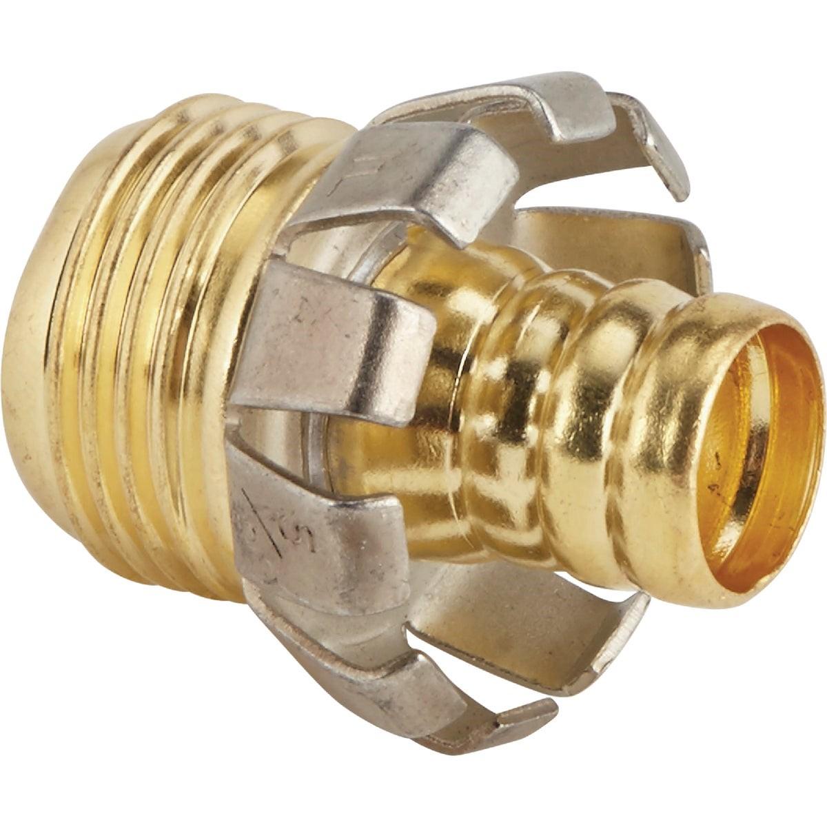 BEST GARDEN Honeywell GB-004 Brass Hose Coupling Mender 5/8 in Male