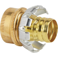 BEST GARDEN Honeywell GB-005 Brass Hose Coupling Mender 0.75 in Female