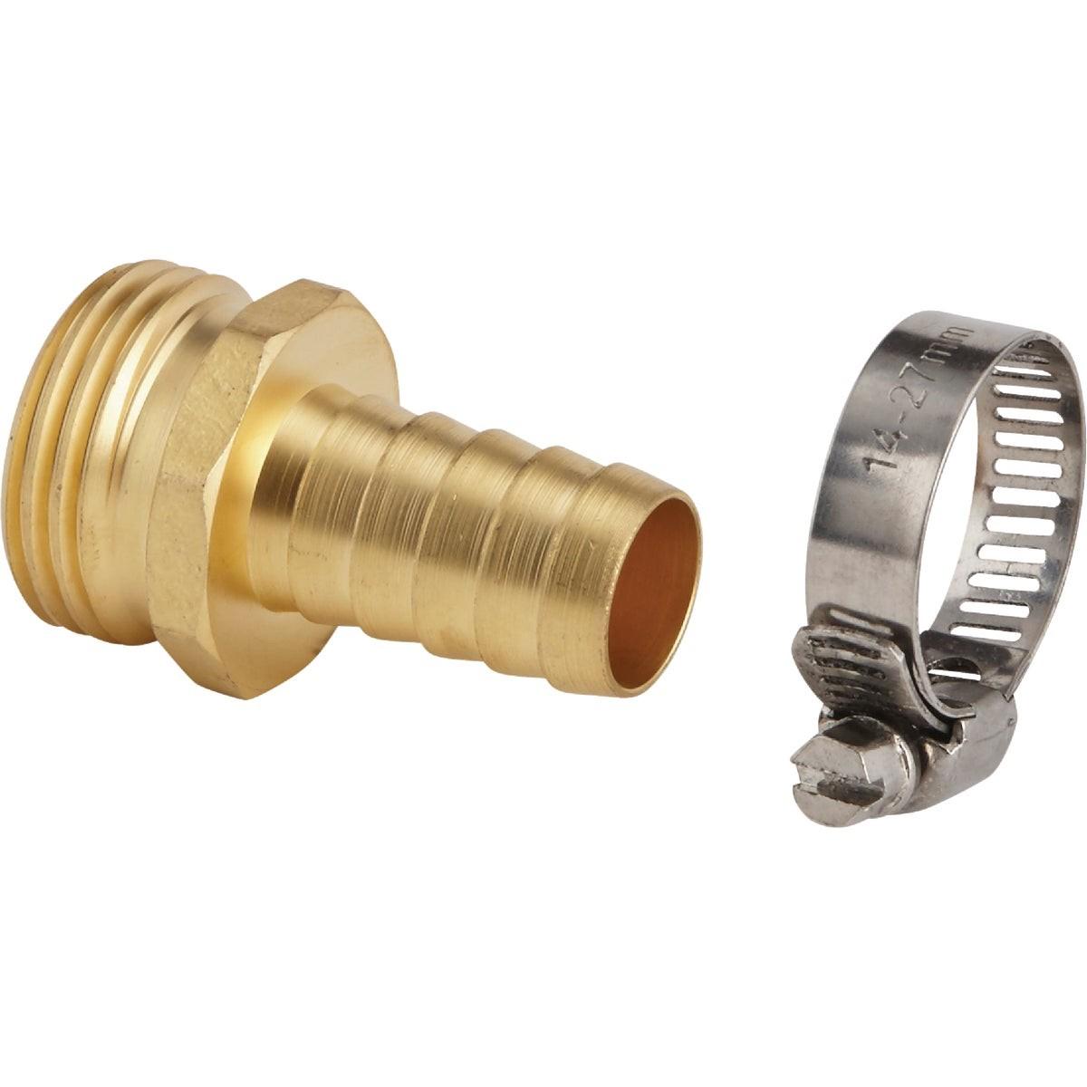 BEST GARDEN Honeywell GB9412-5/8 Inches Male Brass Hose End Repair Coupling