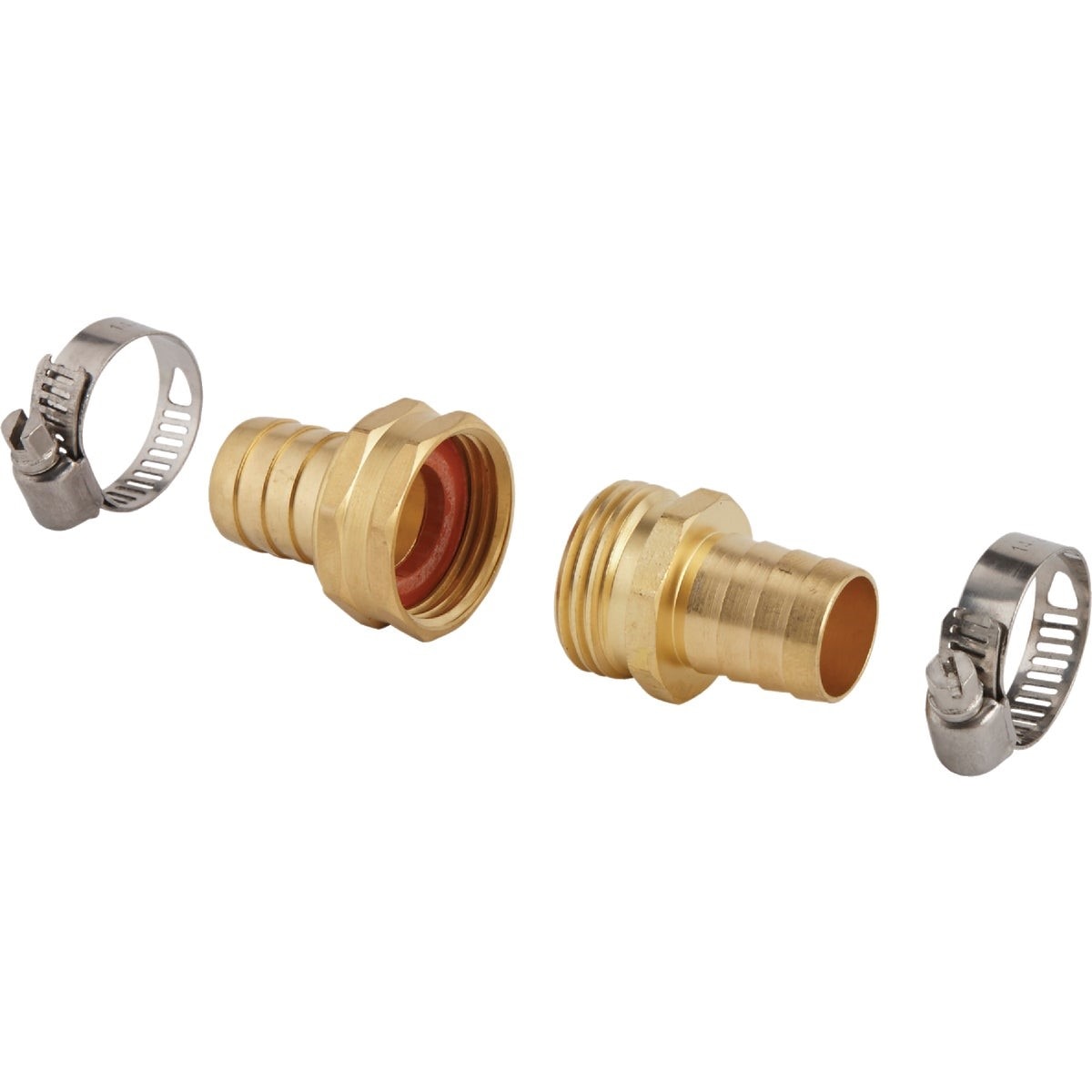 BEST GARDEN Honeywell GB9412-3/4+GB9411-3/4 Brass Hose Mender 3/4 in