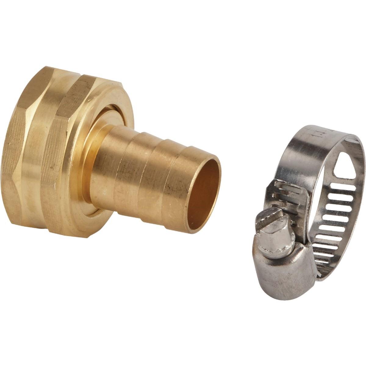 BEST GARDEN Honeywell GB9411-5/8 Inches Brass Hose End Repair Coupling