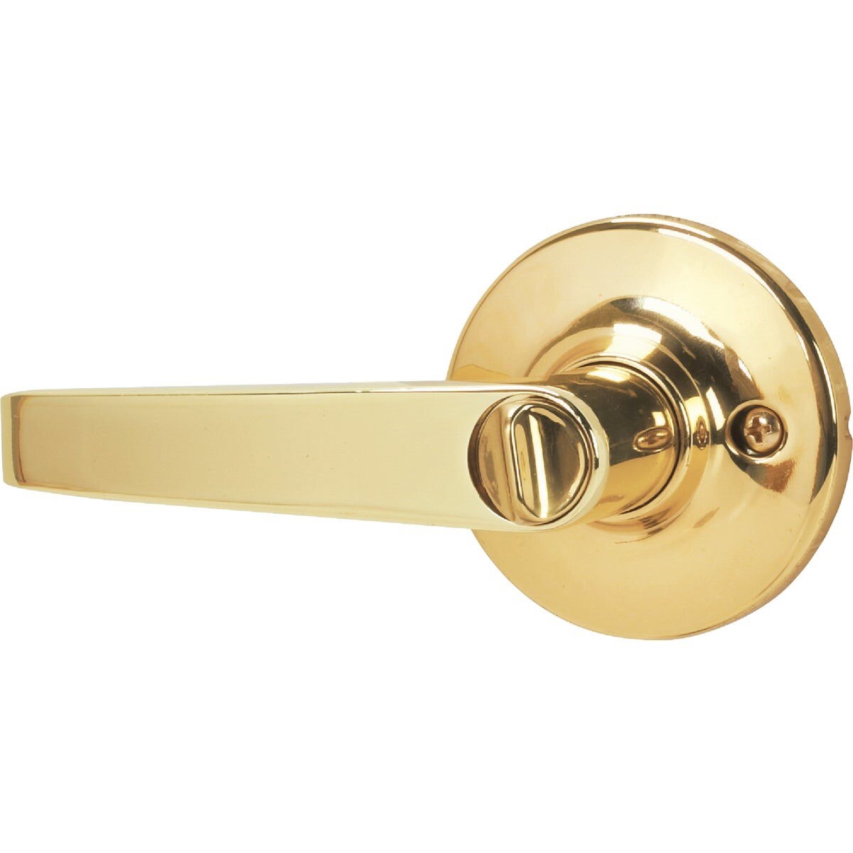 STEEL PRO Honeywell LH700B Steel Pro Polished Brass Entry Door Lever