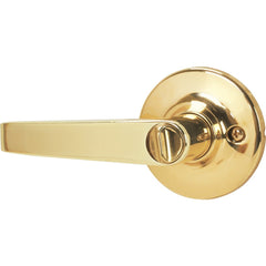 STEEL PRO Honeywell LH700B Steel Pro Polished Brass Entry Door Lever