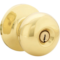 STEEL PRO Honeywell TF700B Entry Door Knob Polished Brass