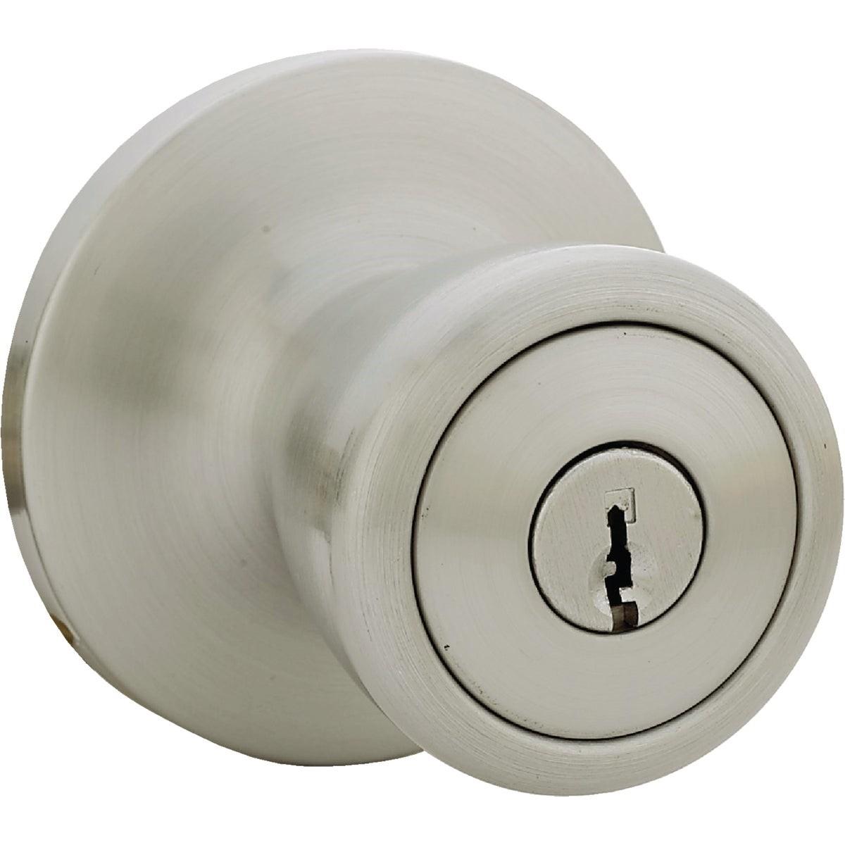 STEEL PRO Honeywell TR600B Steel Entry Door Knob Satin Chrome