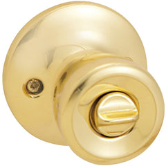 STEEL PRO Honeywell TR710B Polished Brass Bed Bath Door Knob