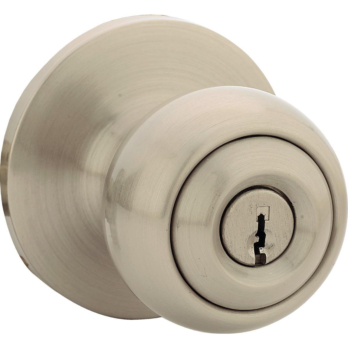 STEEL PRO Honeywell TWX200B Entry Door Knob Brushed Nickel