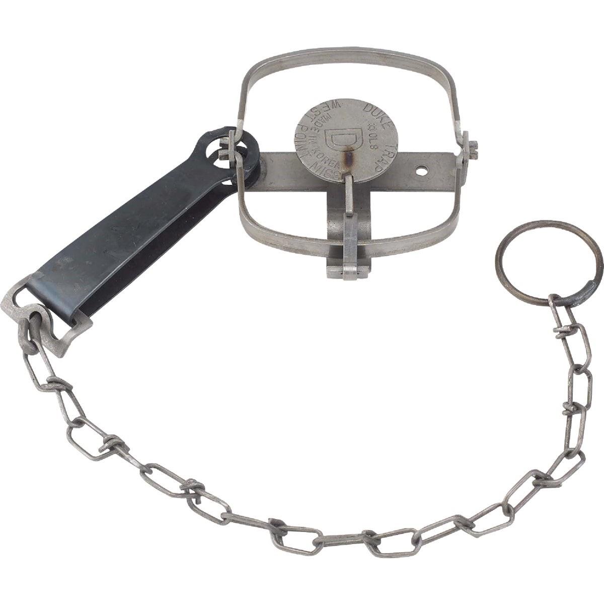 DUKE TRAPS Duke Traps 0300 Long Spring Trap 3.5 Inch Jaw Spread Steel