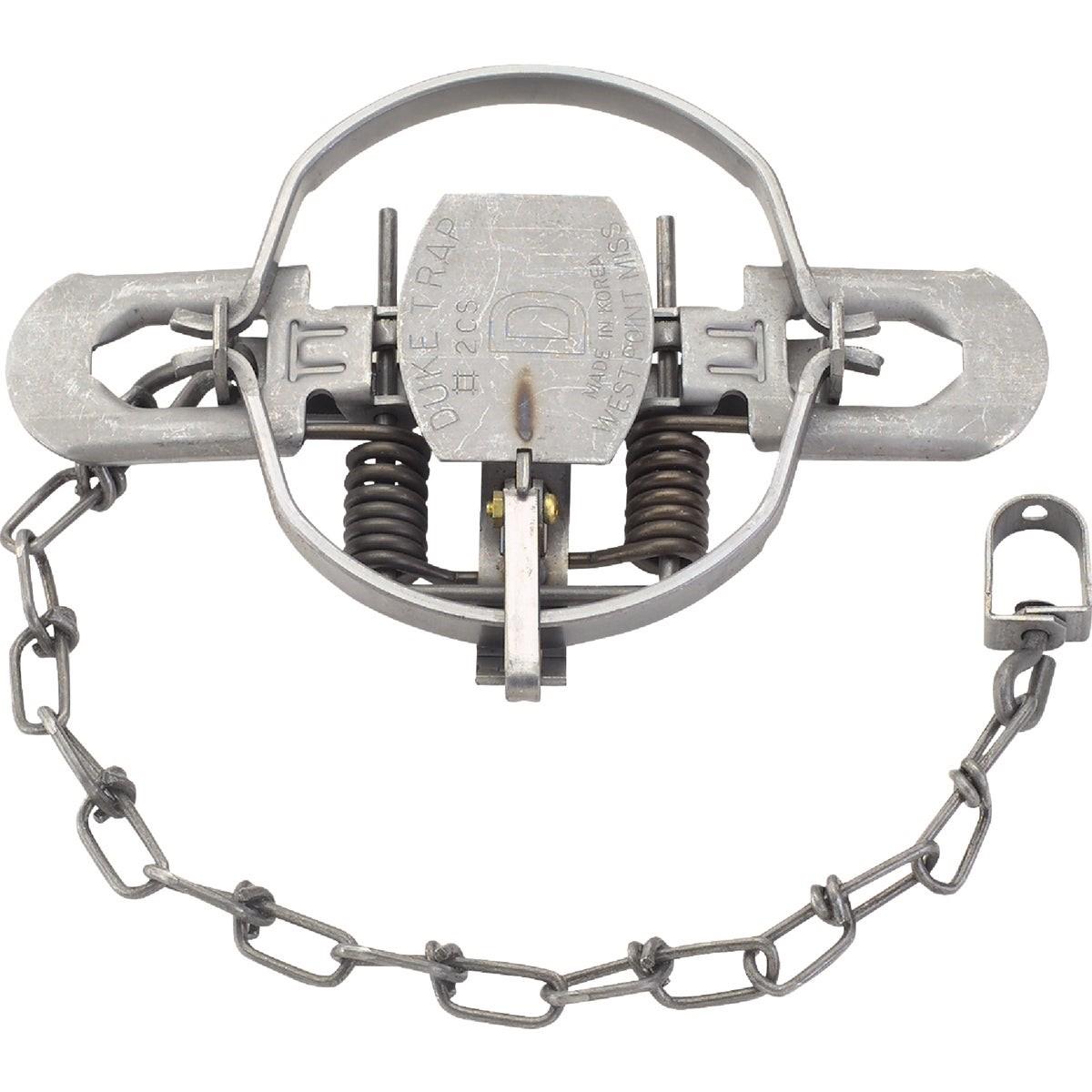 DUKE TRAPS Duke Traps 0490 Coil Spring Foothold Trap 5.5 in Jaw Spread