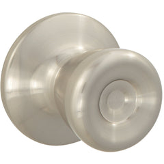 STEEL PRO Honeywell TRX230B Steel Hall Closet Door Knob Brushed Nickel