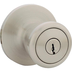 STEEL PRO Honeywell TRX200B Entry Door Knob Brushed Nickel