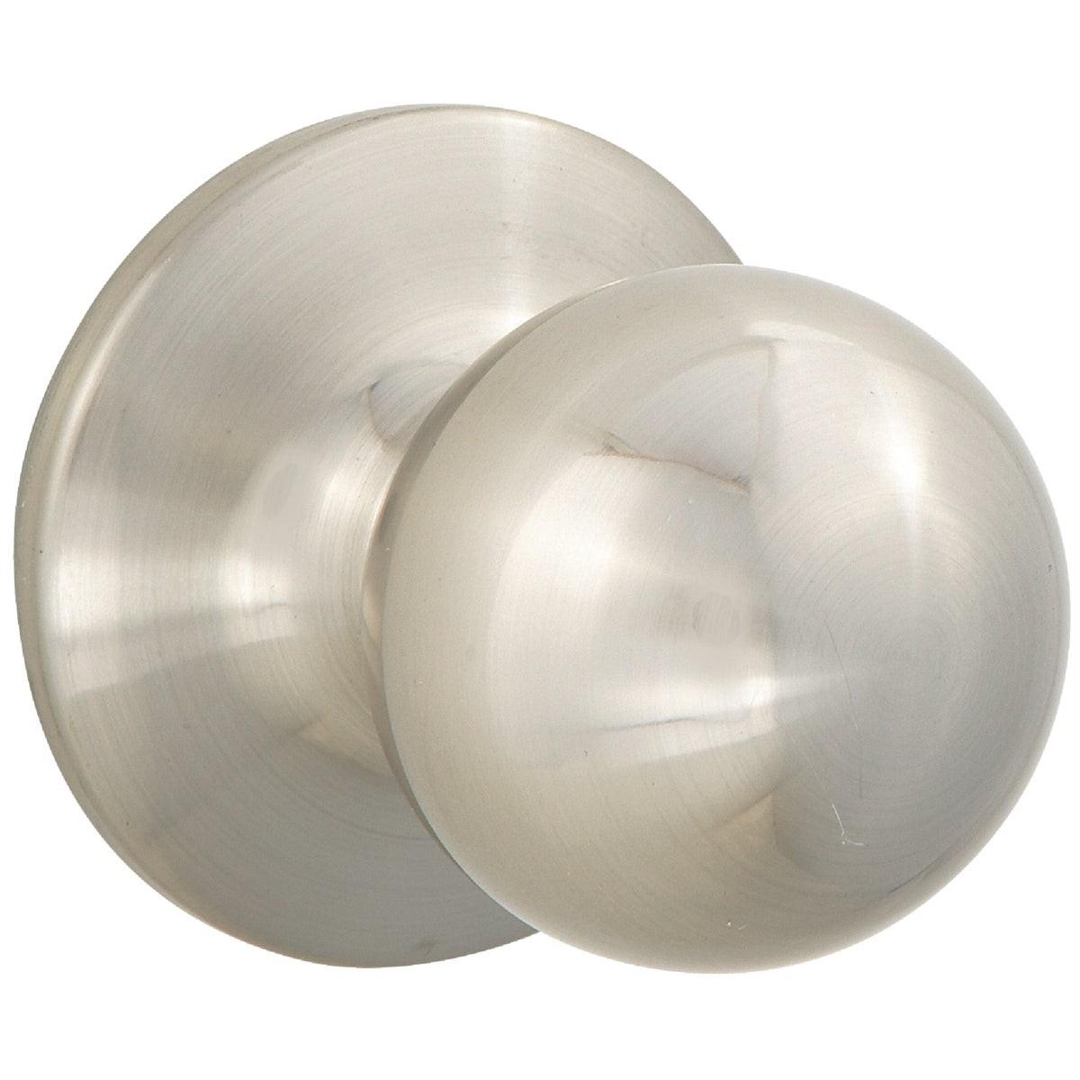 STEEL PRO Honeywell TWX230B Hall Closet Door Knob Brushed Nickel