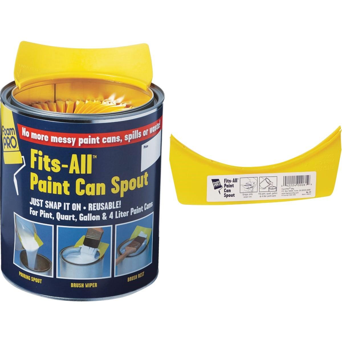 FOAMPRO Honeywell 61 Foampro Snap-on Paint Can Pourer