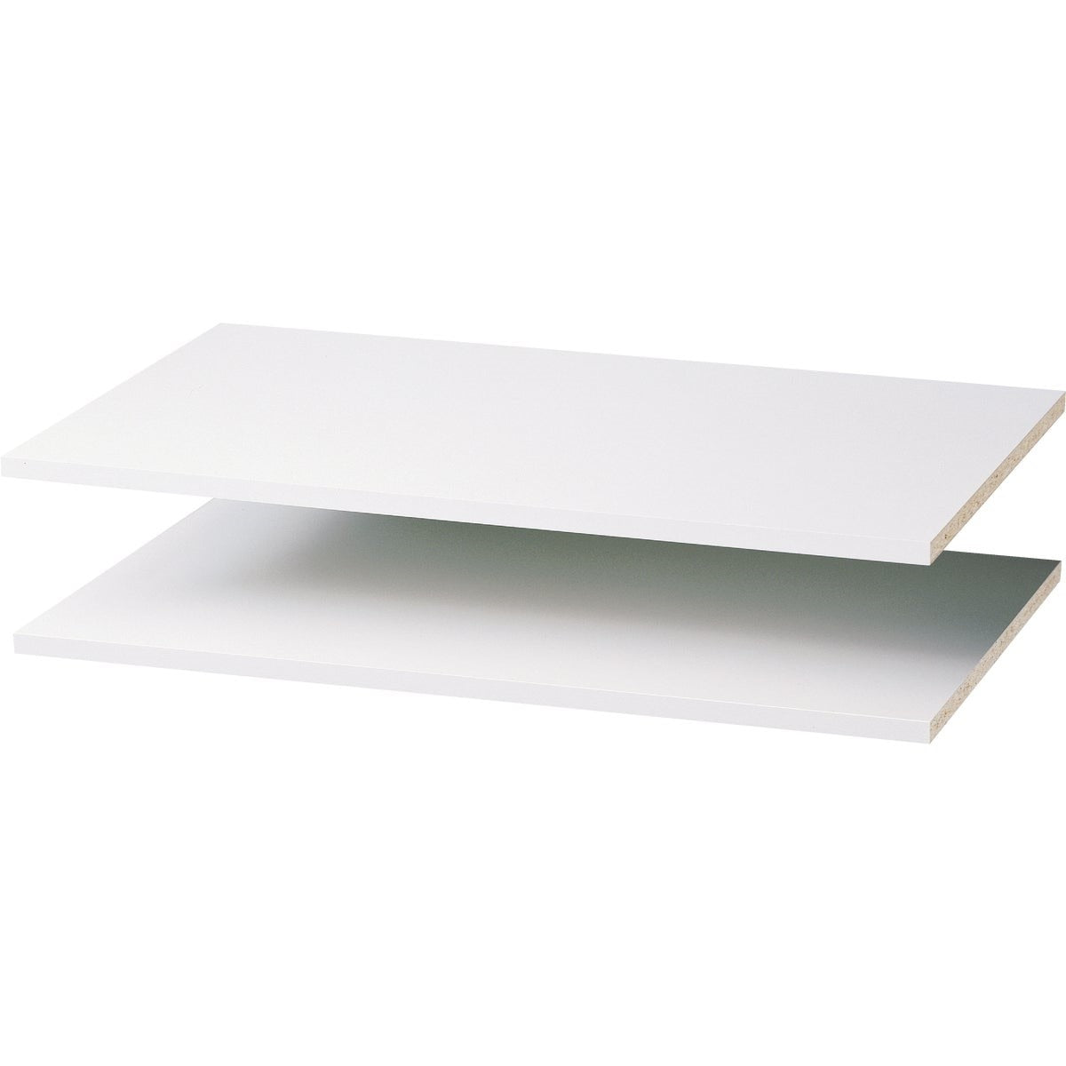 EASY TRACK Honeywell RS1436 Laminated Closet Shelf 35x14 in White 2-pack