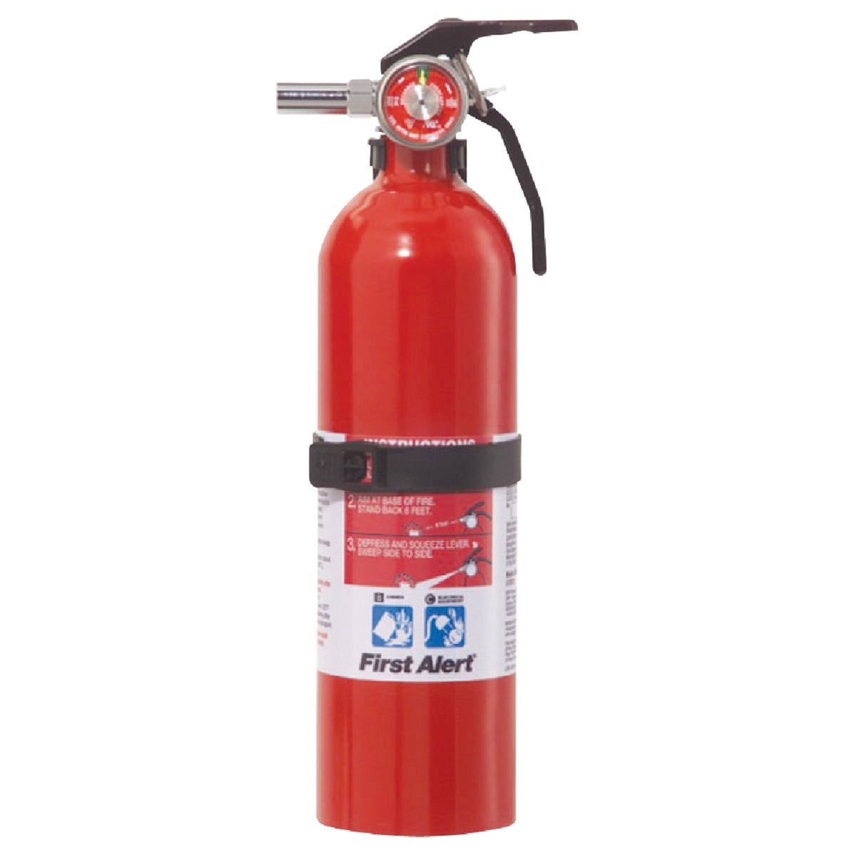 FIRST ALERT First Alert REC5 Rechargeable Fire Extinguisher 5-B:C