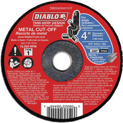 DIABLO Diablo DBD040040101F Type 1 Metal Cut-off Wheel