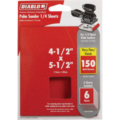 DIABLO Diablo DCS045150S06G 150 Grit Sanding Sheet 6-pack