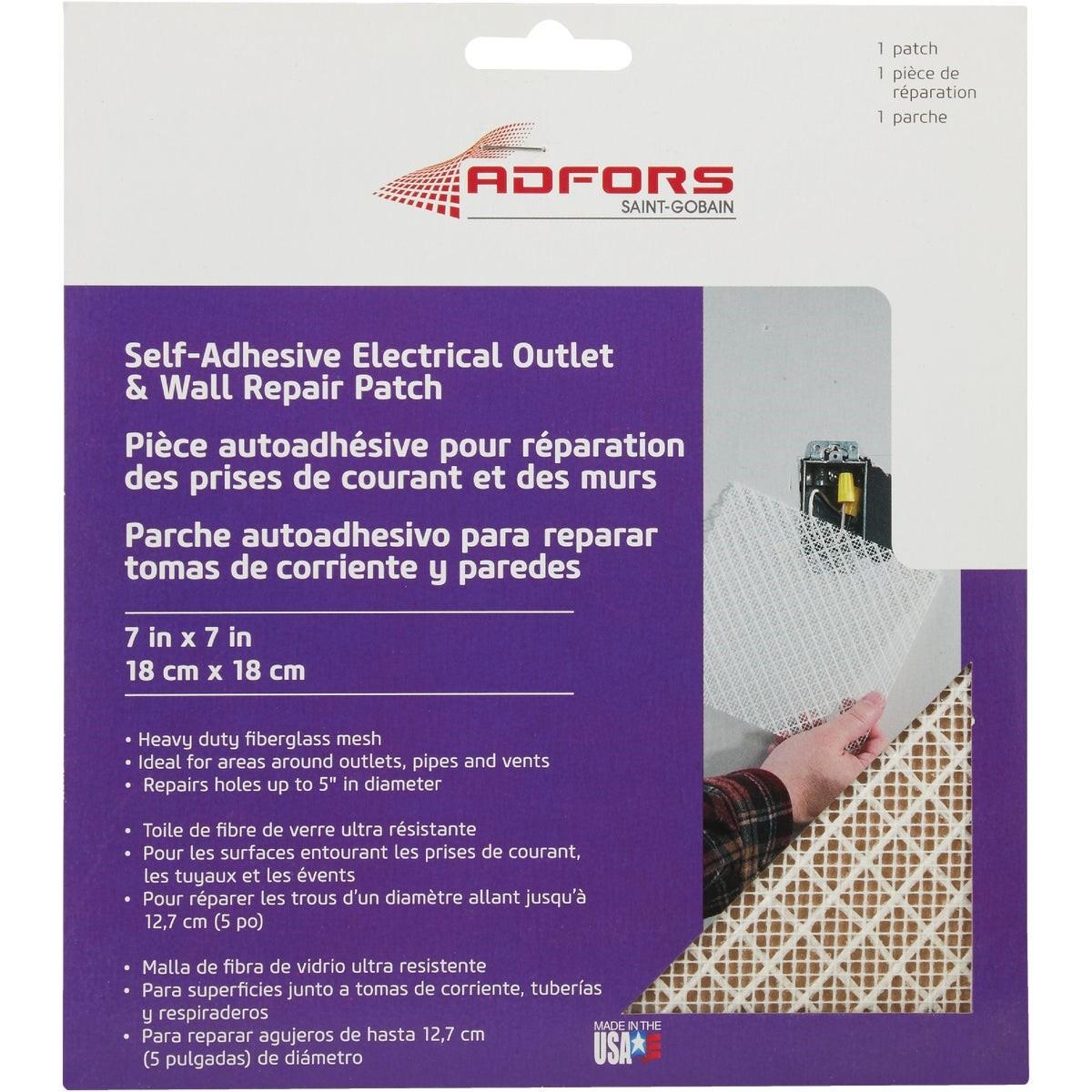SAINT-GOBAIN Saint-gobain FDW6503-U Fibatape Drywall Patch 7x7 in