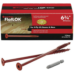 FASTENMASTER Fastenmaster FMFL634-50 Flatlok Structural Wood Screw 50 Count