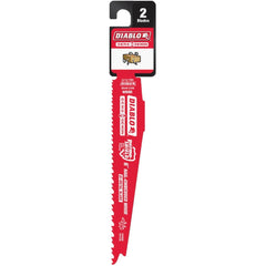 DIABLO Diablo DS0612BW2 Reciprocating Saw Blade 6/12 Tpi 2-pack