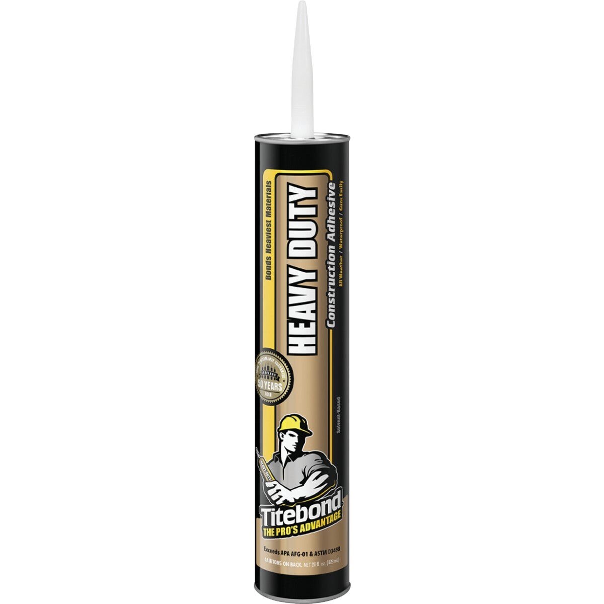 TITEBOND Titebond 5262 Heavy Duty Construction Adhesive 28 Oz