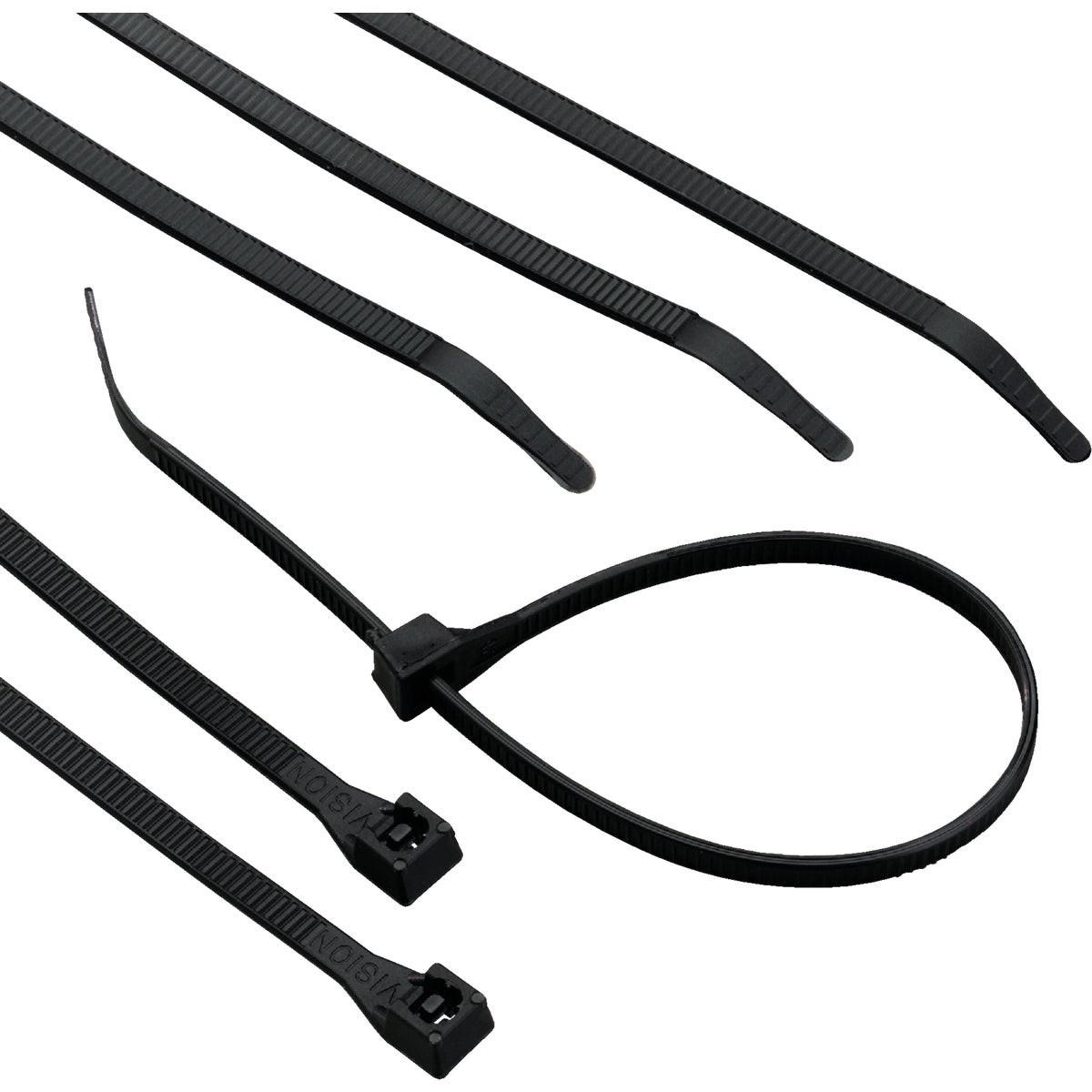 GARDNER BENDER Gardner Bender 45-312UVB Uv Cable Tie 11in Black 8-pack