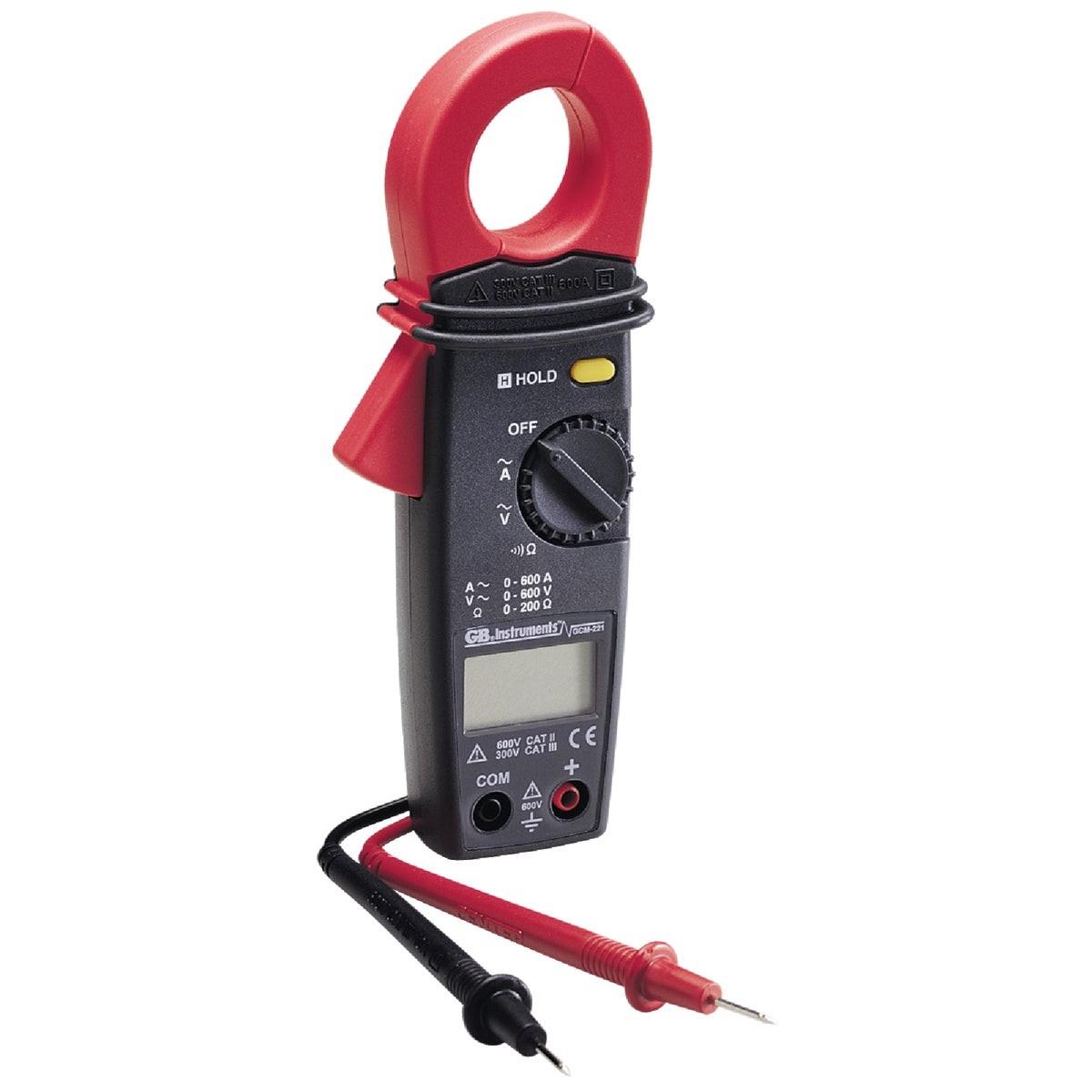 GARDNER BENDER Gardner Bender GCM-221 Digital Clamp Meter 600V Ac 600A