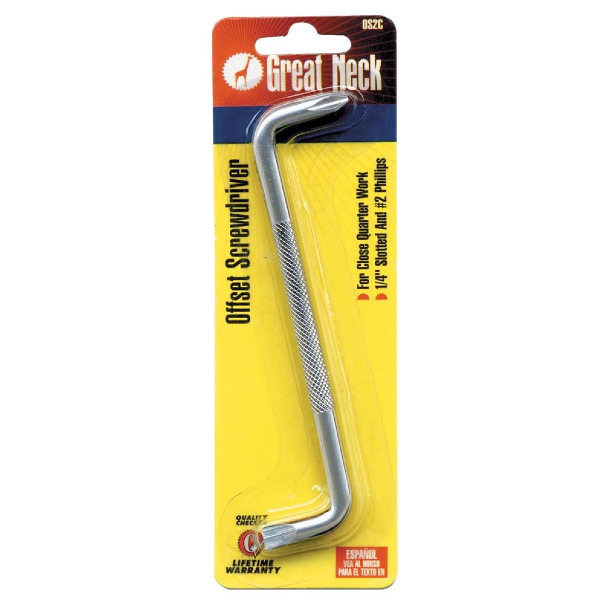 GREAT NECK Great Neck OS2C Phillips Offset Screwdriver 4.125 in