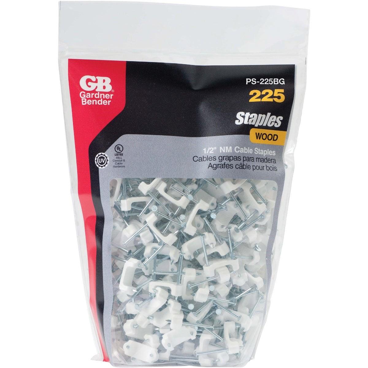GARDNER BENDER Gardner Bender PS-225BG Cable Staple 1/2x3/8 in 225-count