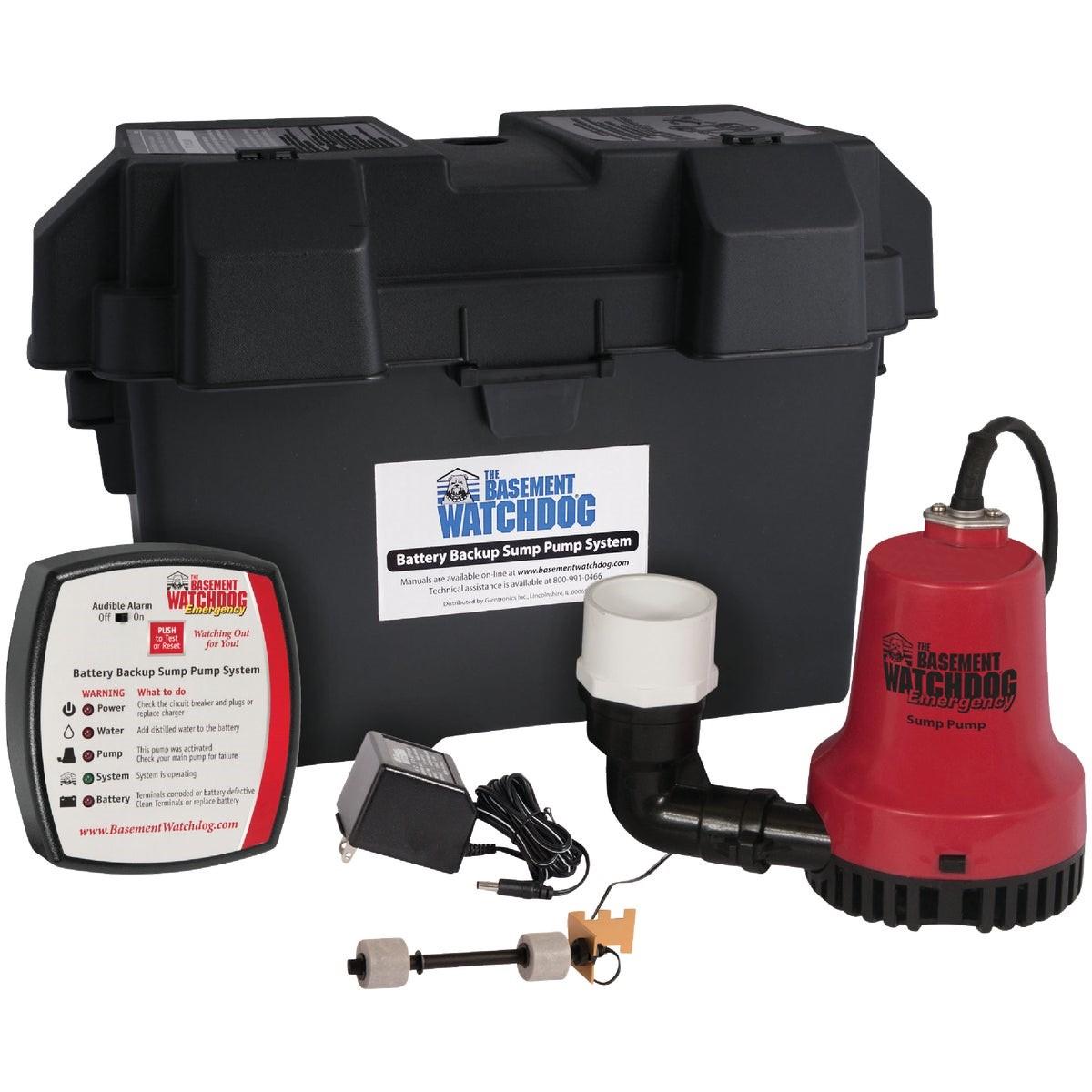 GLENTRONICS Glentronics BWE Emergency Battery Backup Sump Pump System