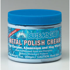 BLUE MAGIC Blue Magic BMIL40012 Cream Chrome Metal Polish 7 Oz